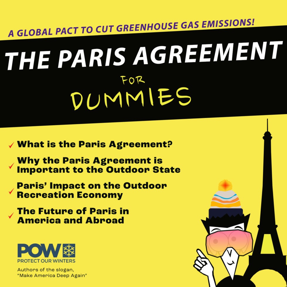 The Paris Agreement For Dummies Part 1 Protect Our Winters