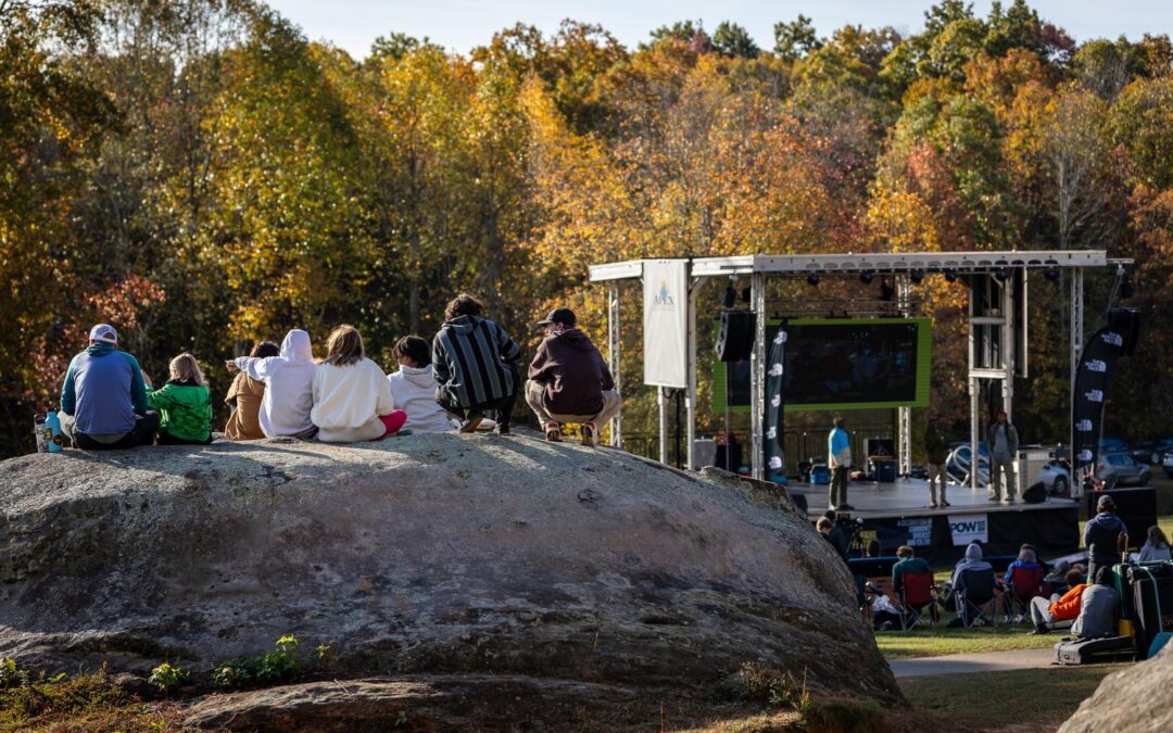 A rock, a whiskey, and a dream. How Rox Fest is helping people climb their way to community. 