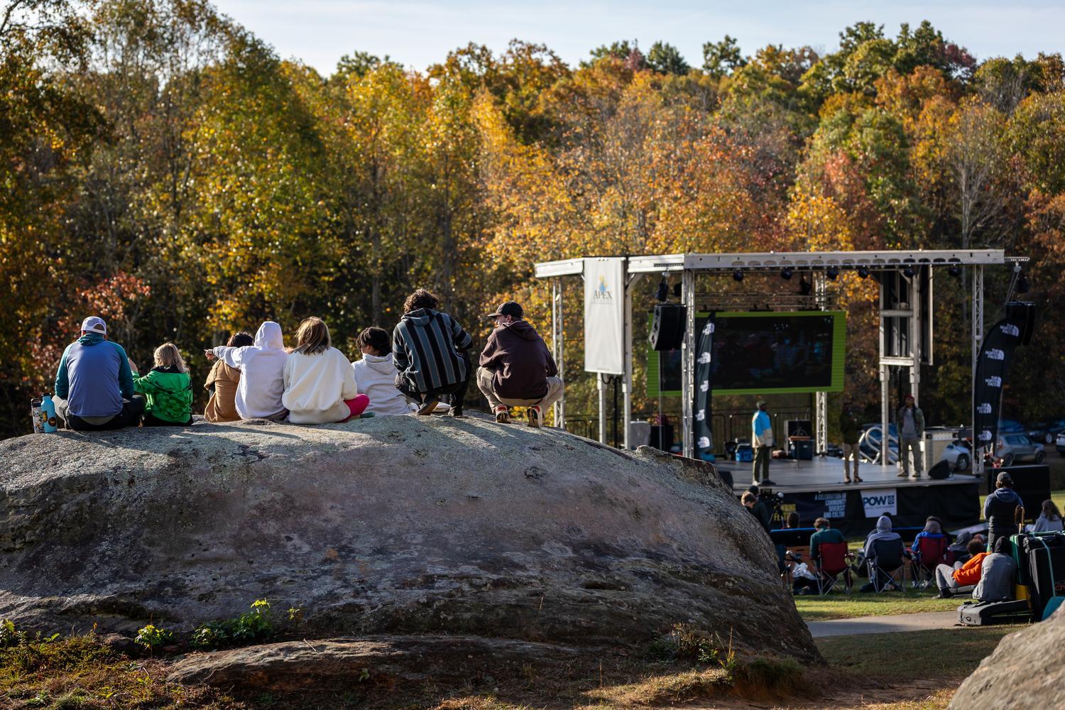 A rock, a whiskey, and a dream. How Rox Fest is helping people climb their way to community. 
